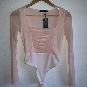 Light pink nastygal bodysuit